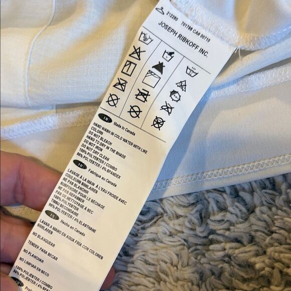 Joseph Ribkoff White Blouse - Picture 5 of 7